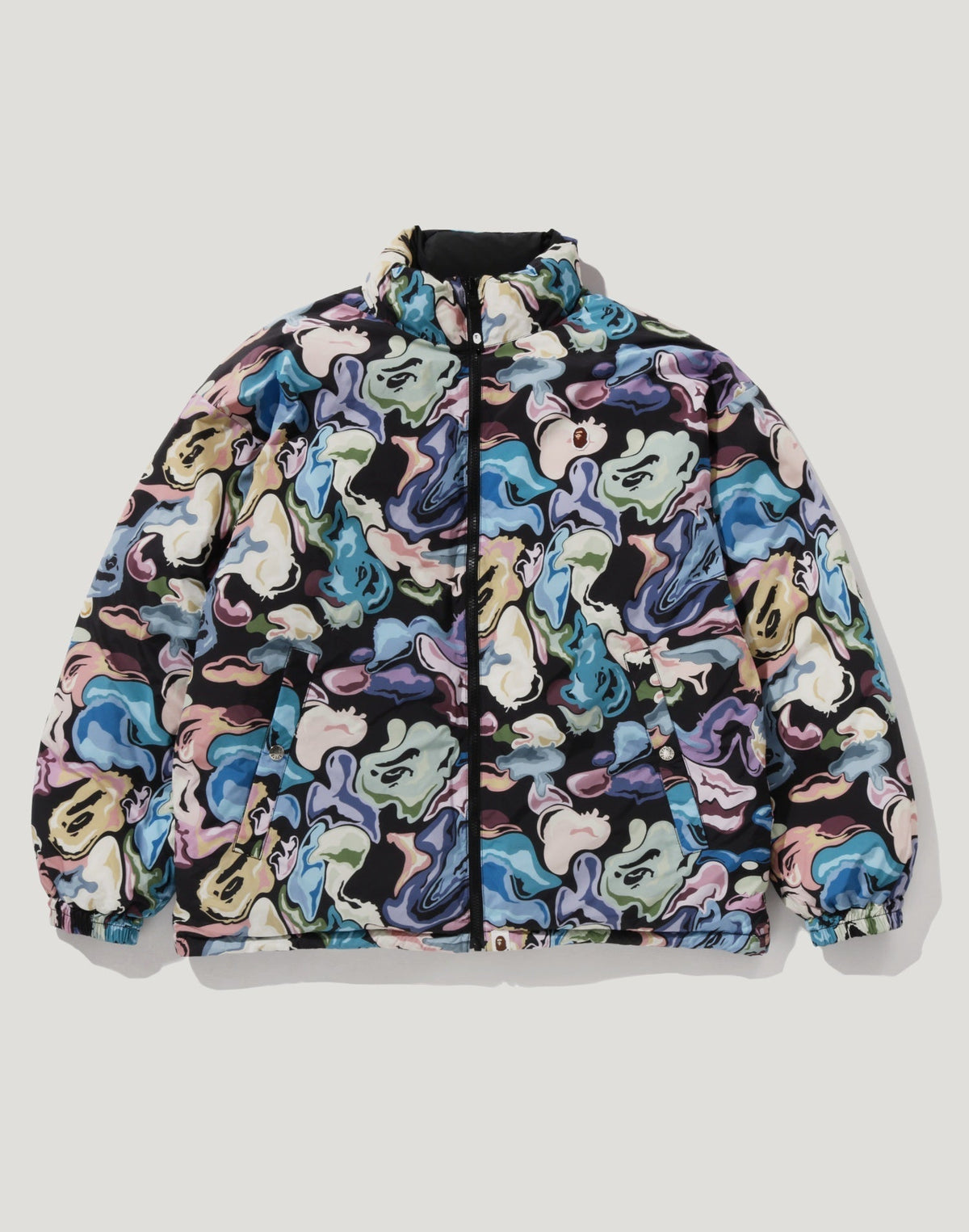 ART CAMO REVERSIBLE DOWN JACKET MENS
