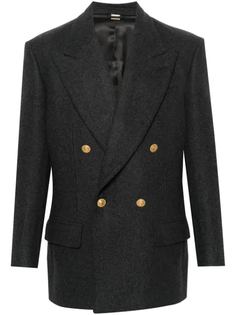 Gucci wool-cashmere double-breasted jacket