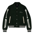 Rain Forest Varsity Bones Bomber Jacket