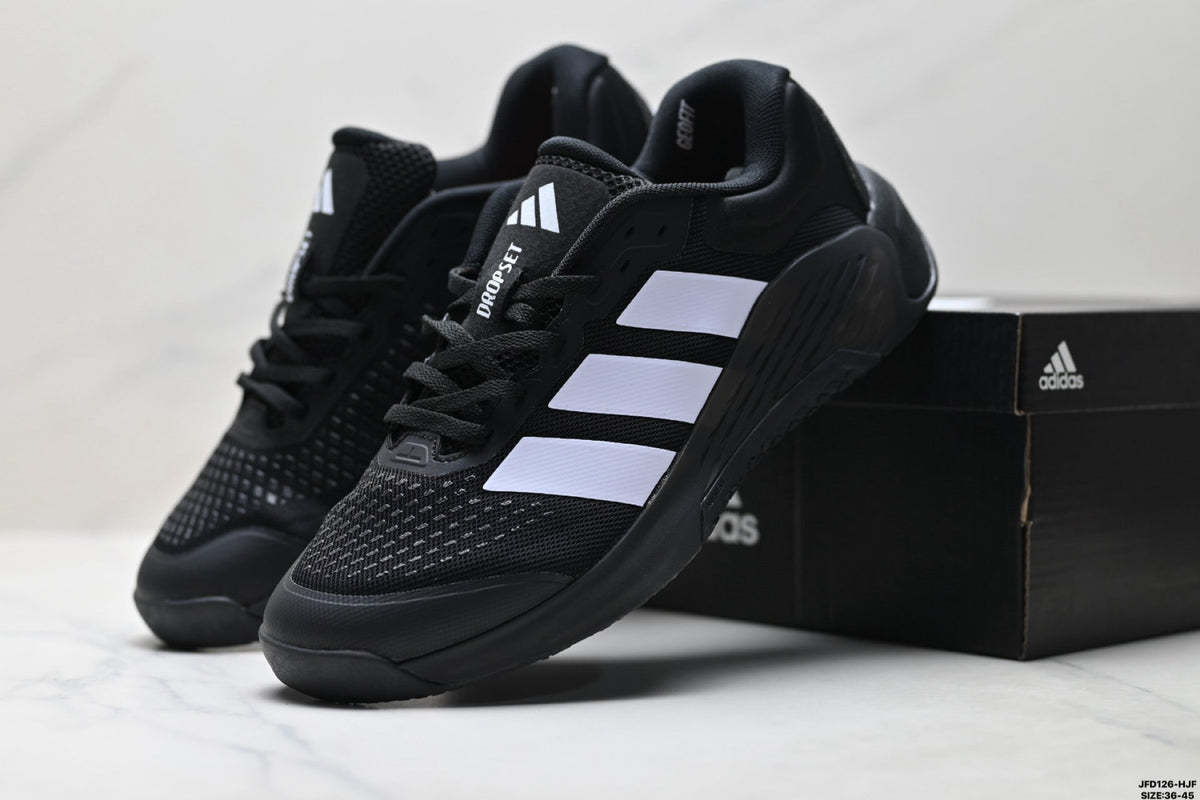 Adidas Lightweight Black Training Sneakers
