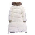 Moncler Marrionnier Long Down Puffer Coat – Ivory