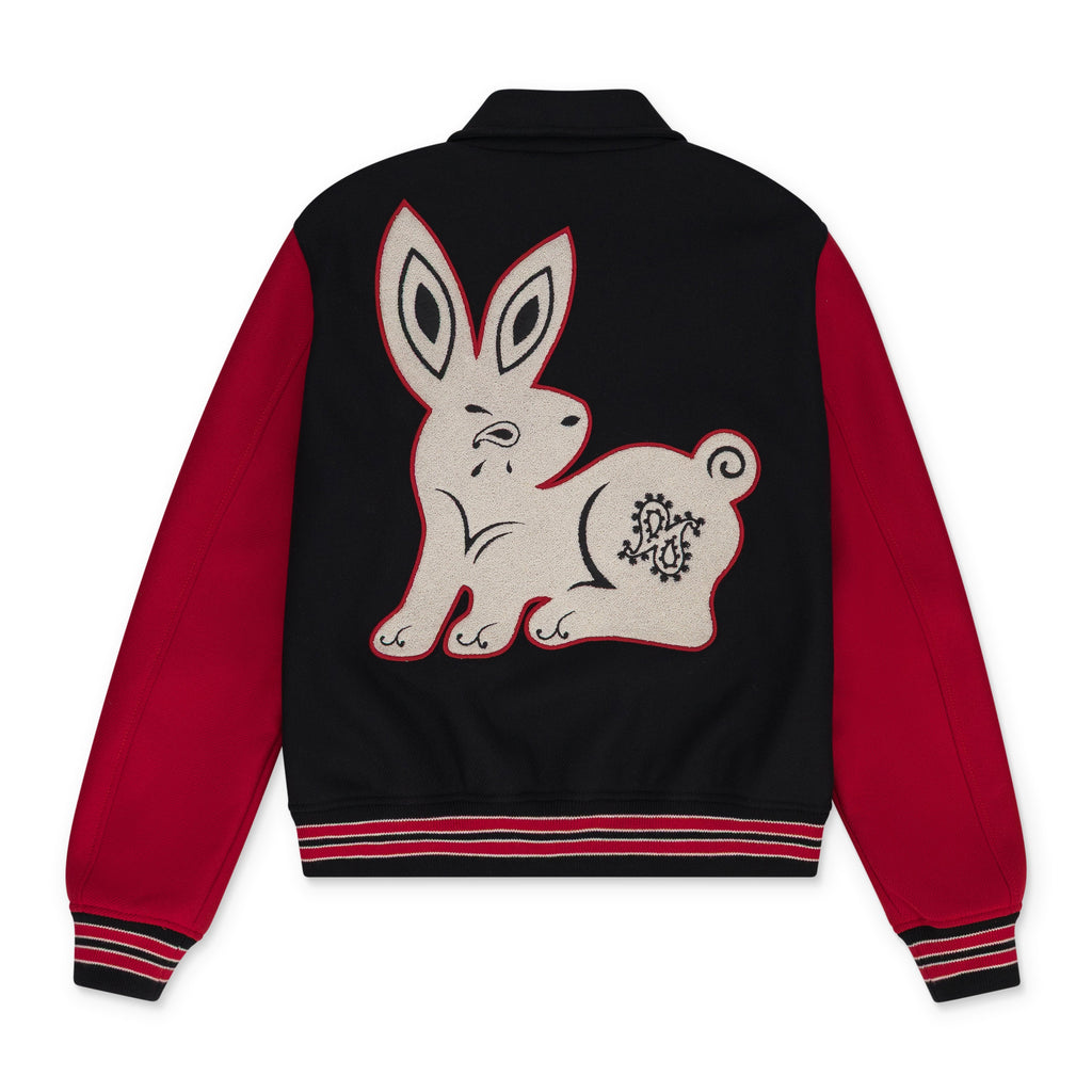 Black/Red Lunar New Year Bones Jacket