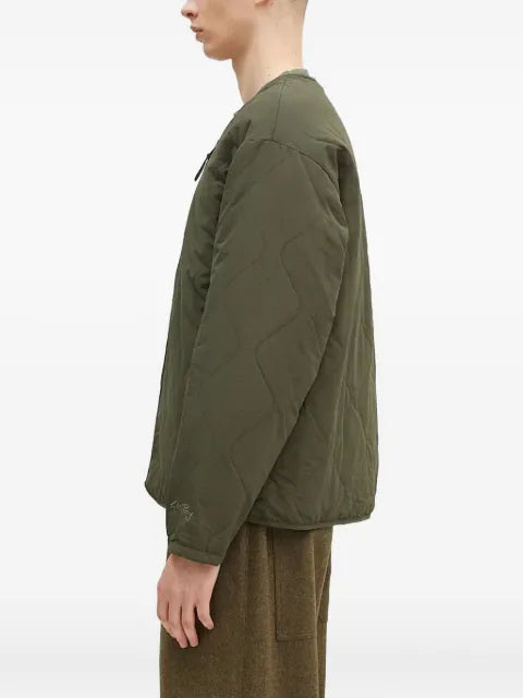 stan ray quilted zip-up jacket