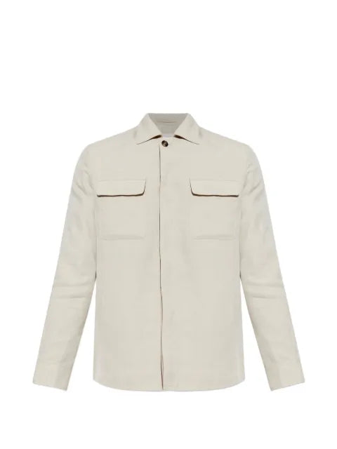 Eleventy chest-pockets jacket