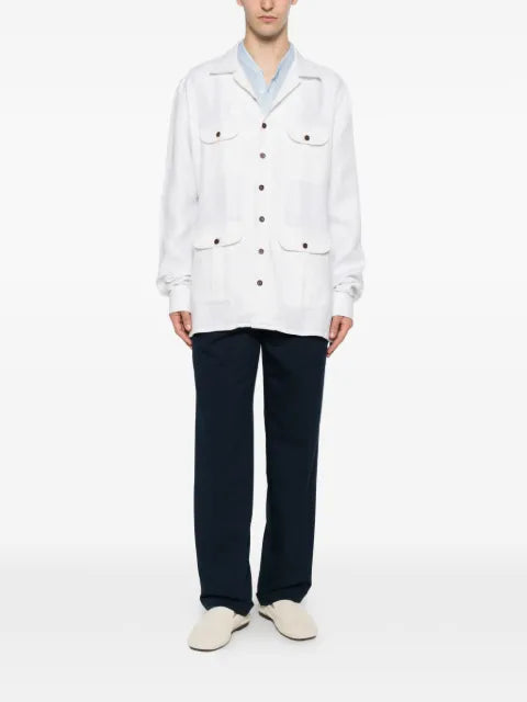 BORRIELLO NAPOLI four-pocket overshirt