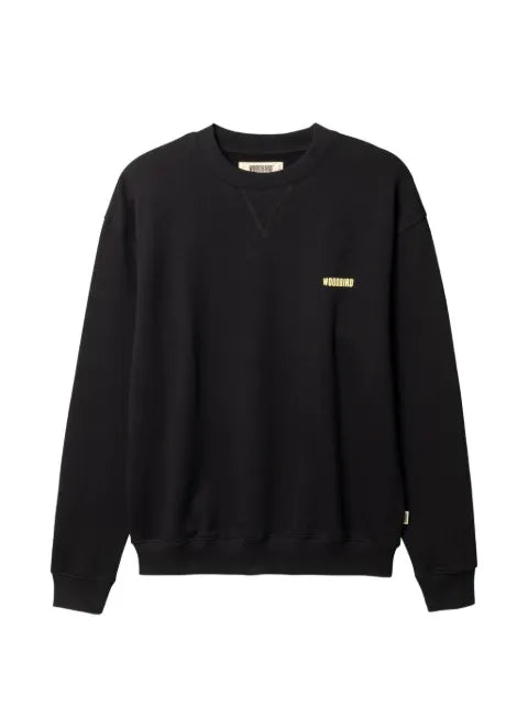 Woodbird WBCane Sea logo-print cotton sweatshirt