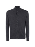 Zanone high-neck buttoned cardigan