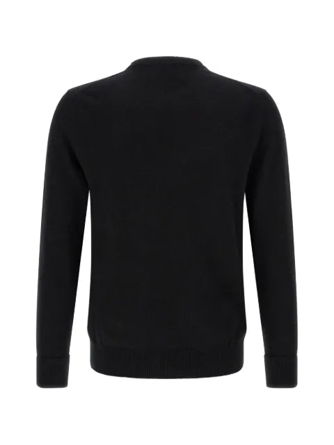 Ballantyne diamond-inlay cashmere sweater