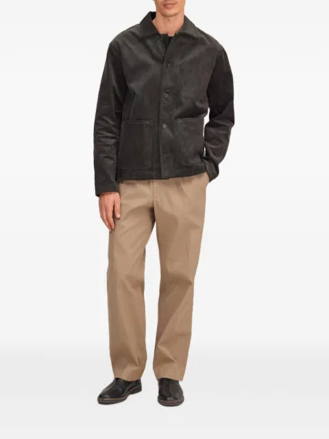 NN07 Morgan corduroy-textured patch-pocket jacket