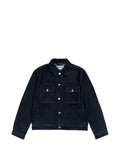 Stüssy rinsed-denim trucker jacket