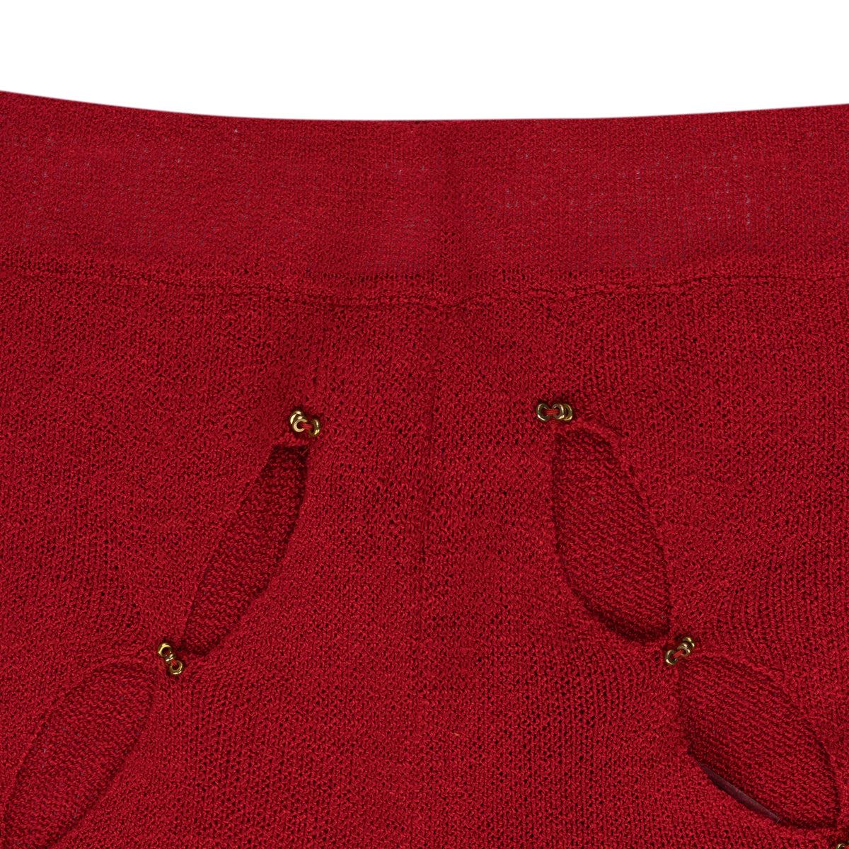 Red Knit Pants