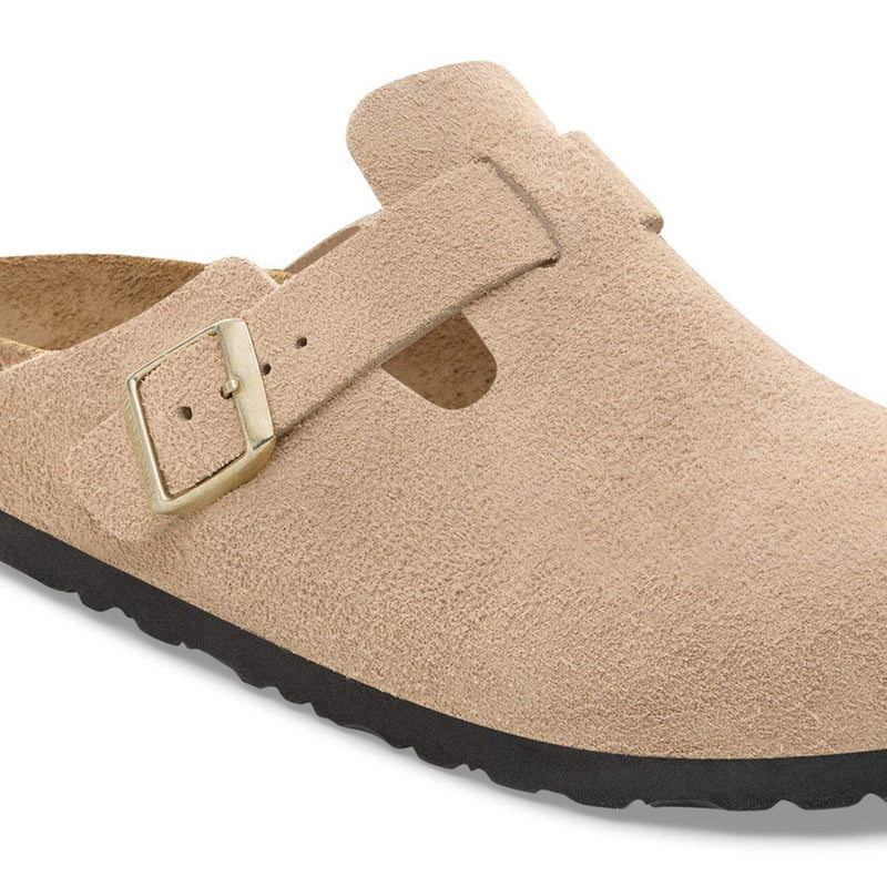 Unisex Birkenstock Boston Suede Leather Sandcastle (1030855)