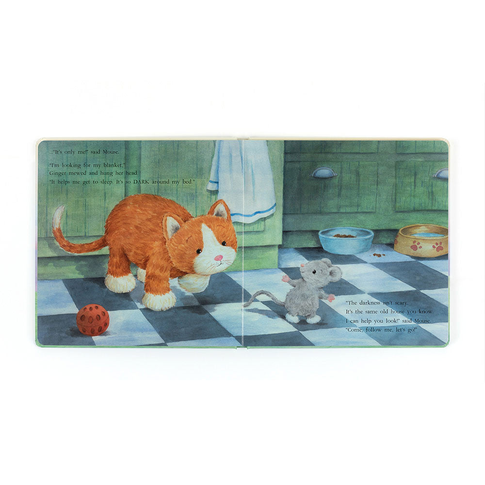 Ginger, the Courageous Kitten Book and Fuddlewuddle Ginger Cat