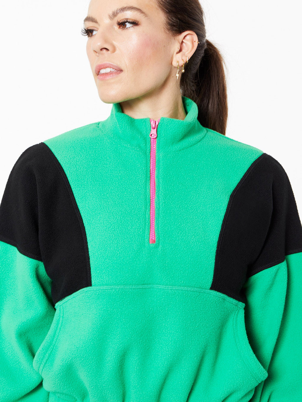 MAMMOTH CROPPED HALF ZIP