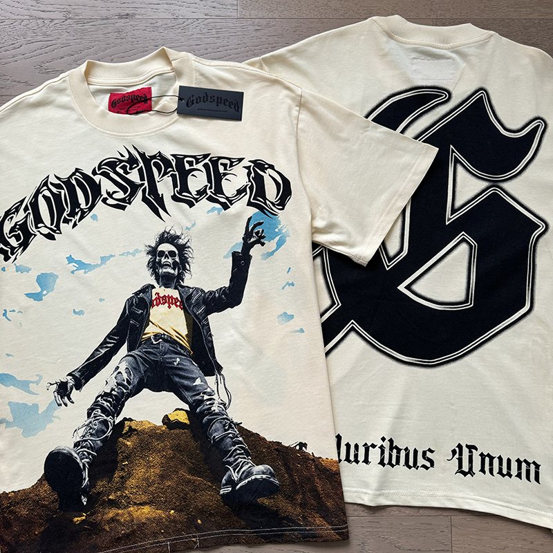 Godspeed E Pluribus Unum Graphic T-Shirt