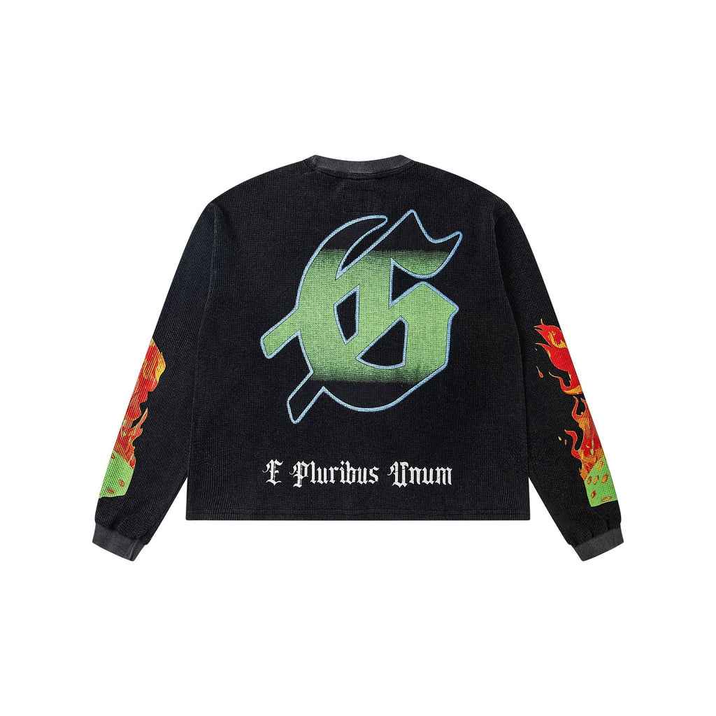 Godspeed E Pluribus Unum Graphic Long-Sleeve T-Shirt