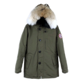 Canada Goose Chateau Fur-Trim Down Parka – Military Green