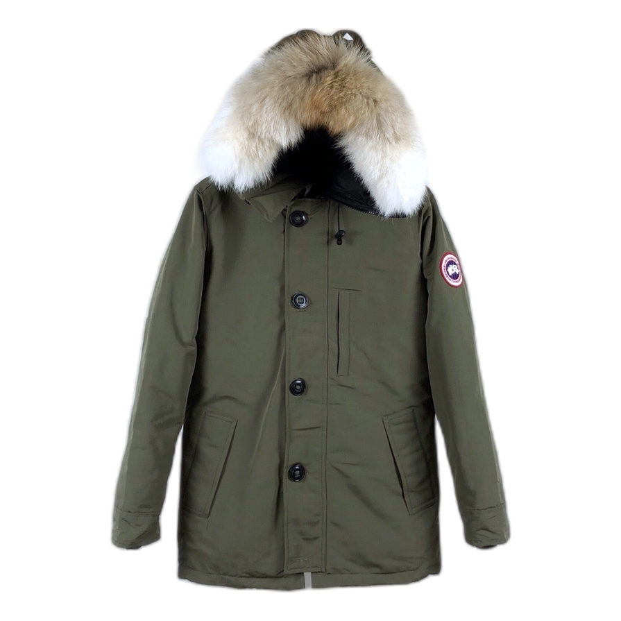 Canada Goose Chateau Fur-Trim Down Parka – Military Green