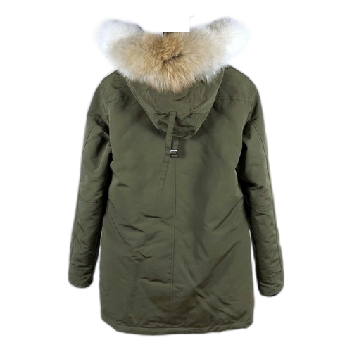 Canada Goose Chateau Fur-Trim Down Parka – Military Green