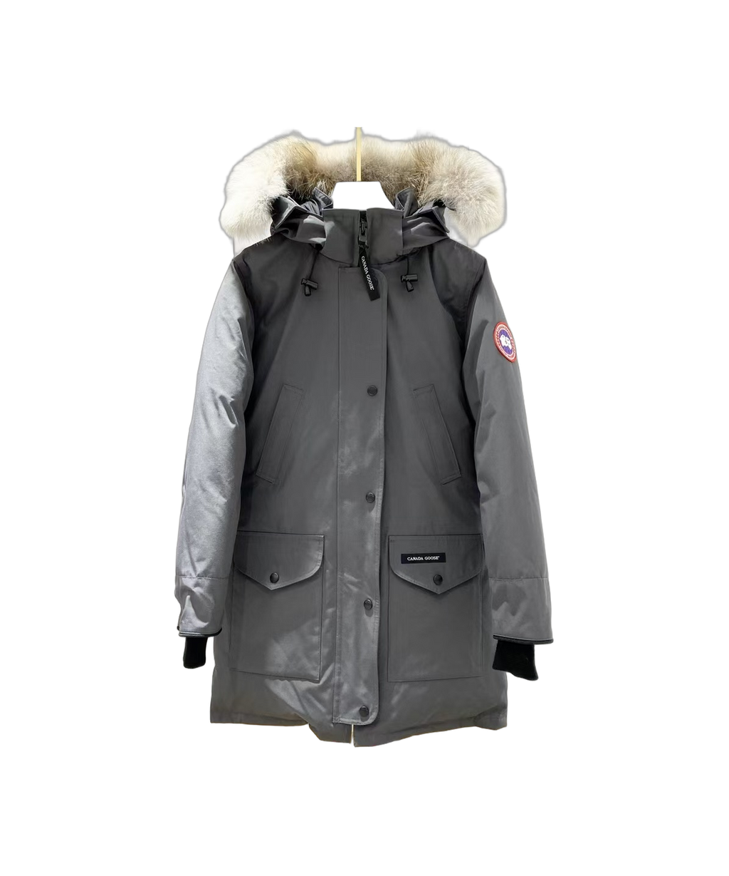 Canada Goose Women's Trillium Fur-Trim Down Parka
