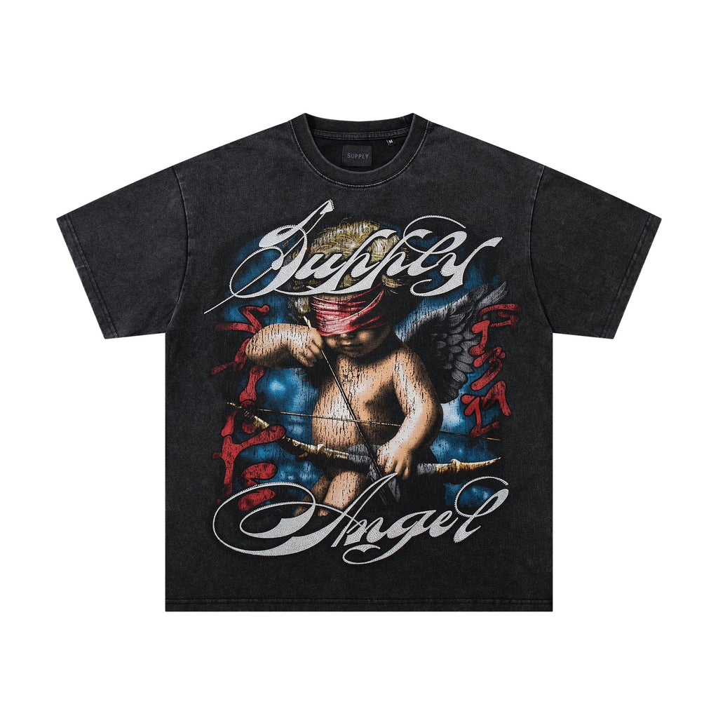 SUPPLY TEE Angel Graphic Short-Sleeve T-Shirt
