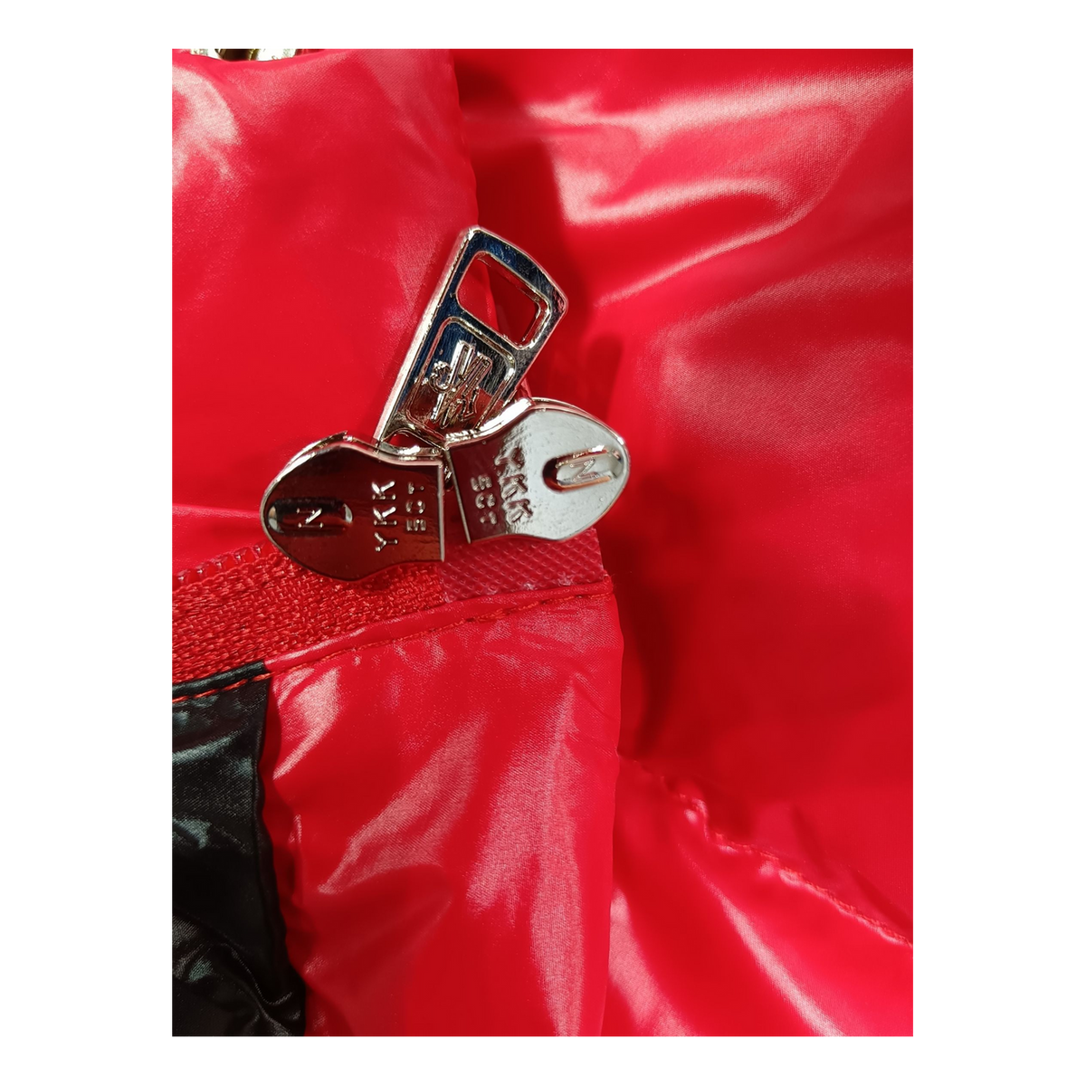 Moncler Hanoverian Glossy Hooded Long Down Puffer Coat – Red