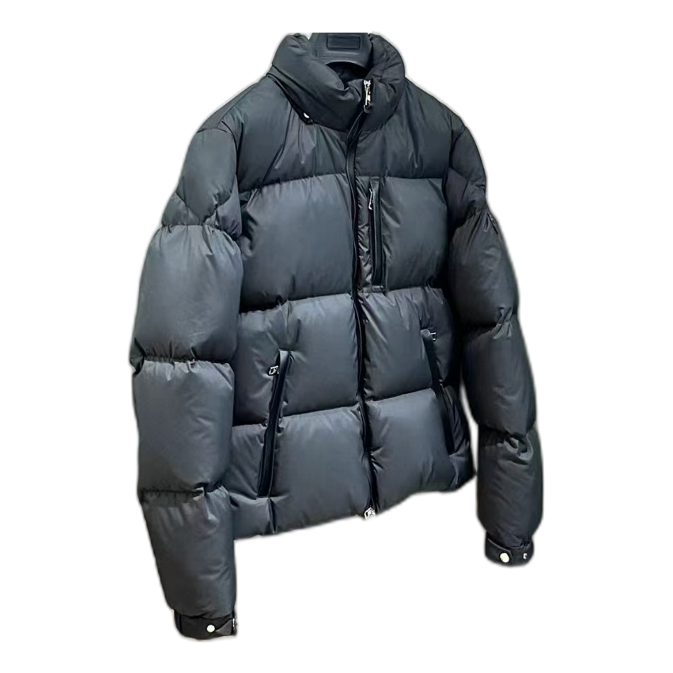 Moncler Stand-Collar Down Puffer Jacket – Black