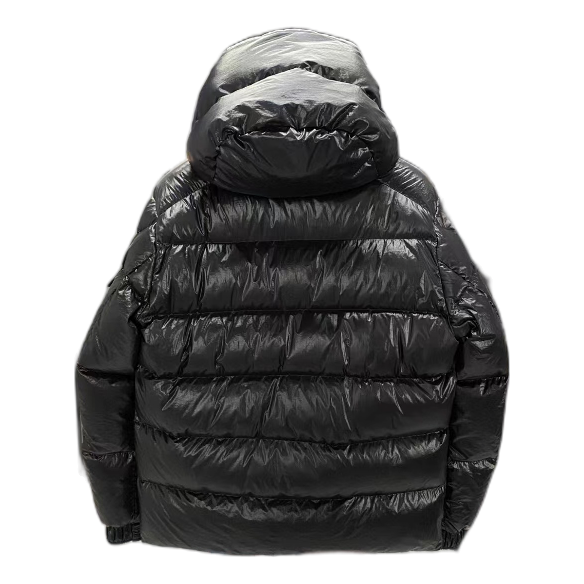 Moncler Maya 70th Anniversary Glossy Hooded Down Puffer Jacket
