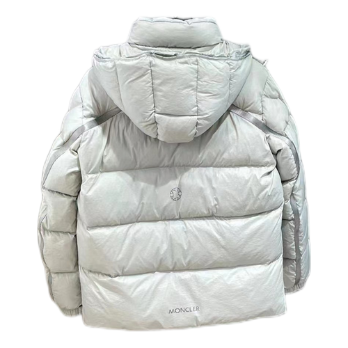 Moncler Double-Zip Hooded Down Puffer Jacket – Off White