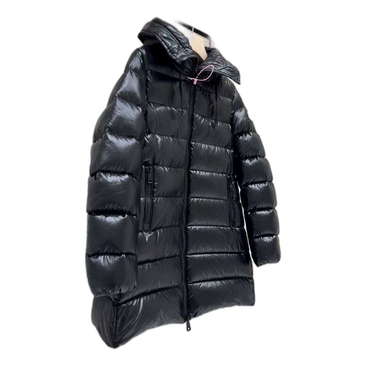 Moncler Suyen Hooded Down Puffer Coat – Black