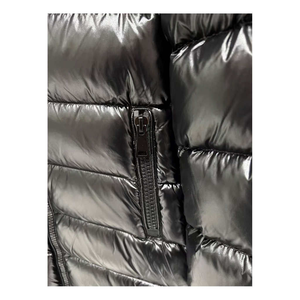 Moncler Suyen Hooded Down Puffer Coat – Black