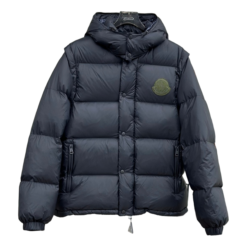 Moncler Cyclone Convertible Down Puffer Jacket