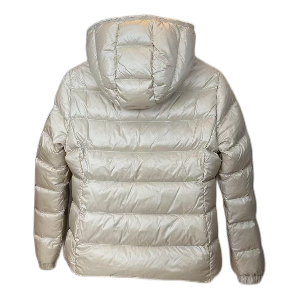 Moncler Gles Glossy Hooded Down Puffer Jacket