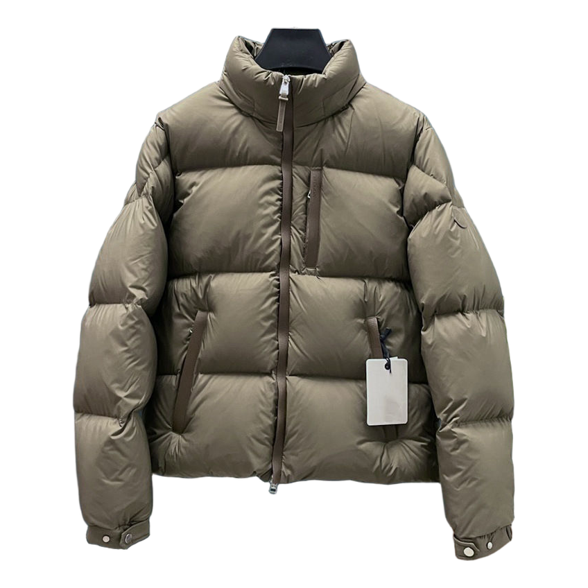 Moncler Tonal-Patch Wide-Quilt Hooded Down Puffer Jacket