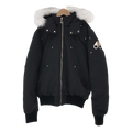 Moose Knuckles Ballistic Fur-Trim Down Bomber Jacket