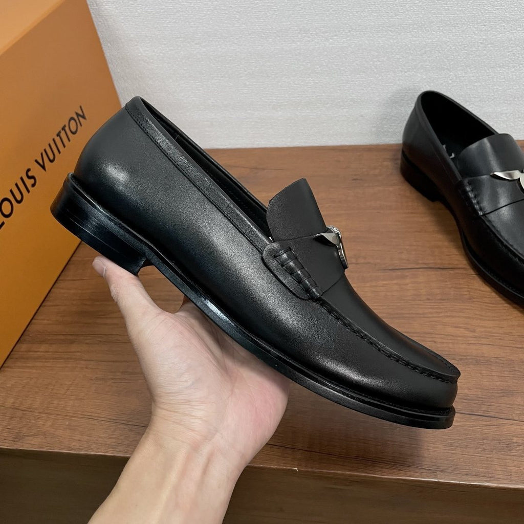 Louis Vuitton Major Black Loafers
