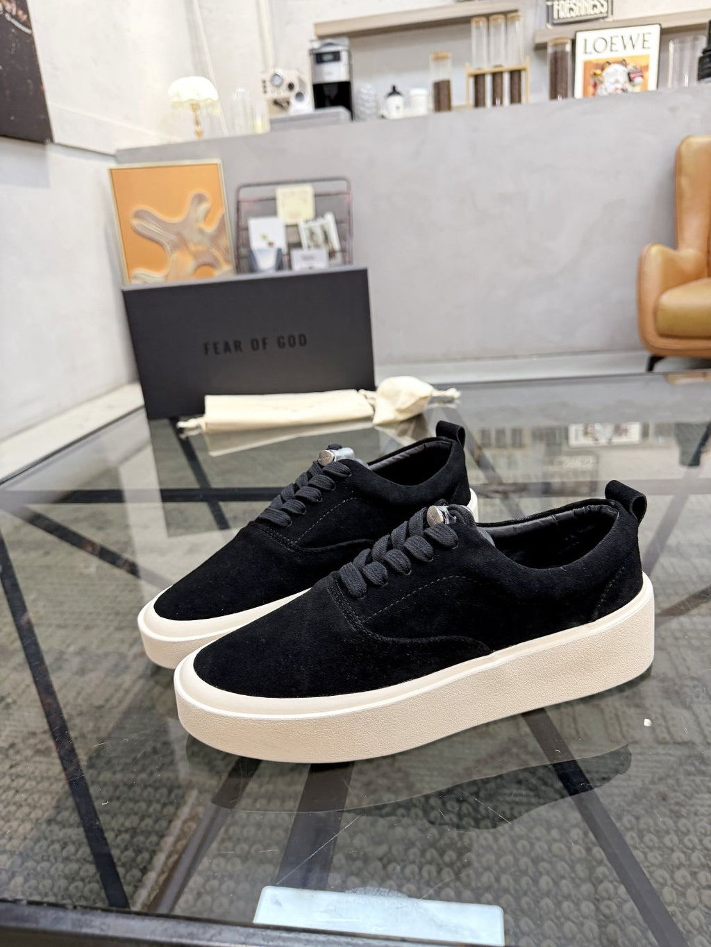 Fear of God Thick-Sole Low-Top Sneakers