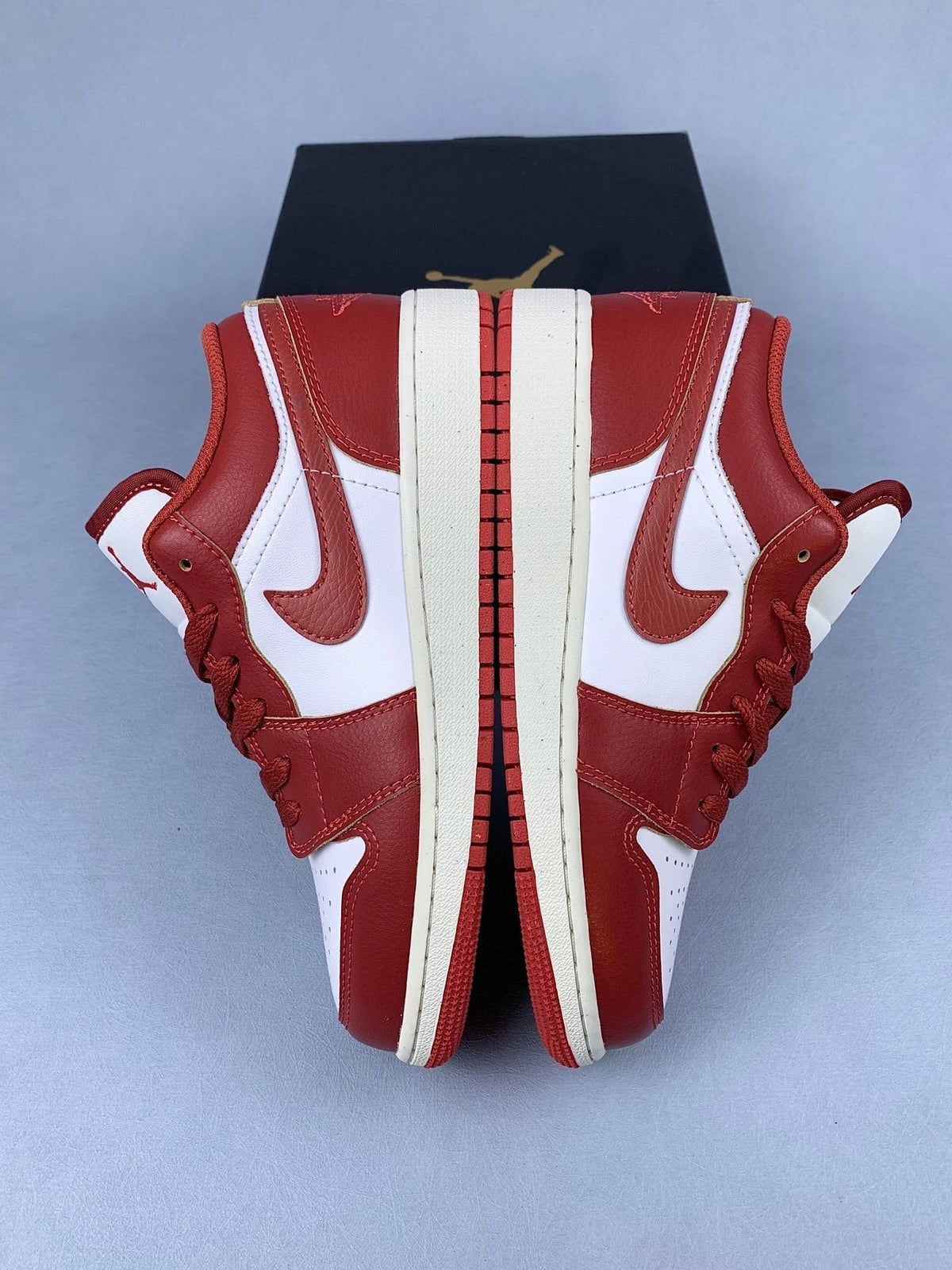 Air Jordan 1 Low Dune Red Unisex Sneakers FJ3465-160